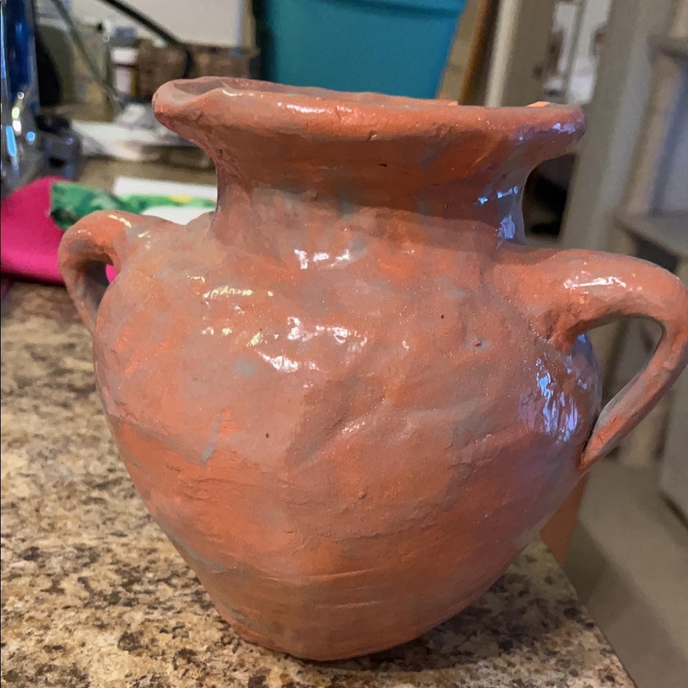 Hand crafted vase